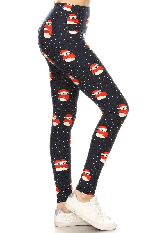 Penguin Navy Print Leggings