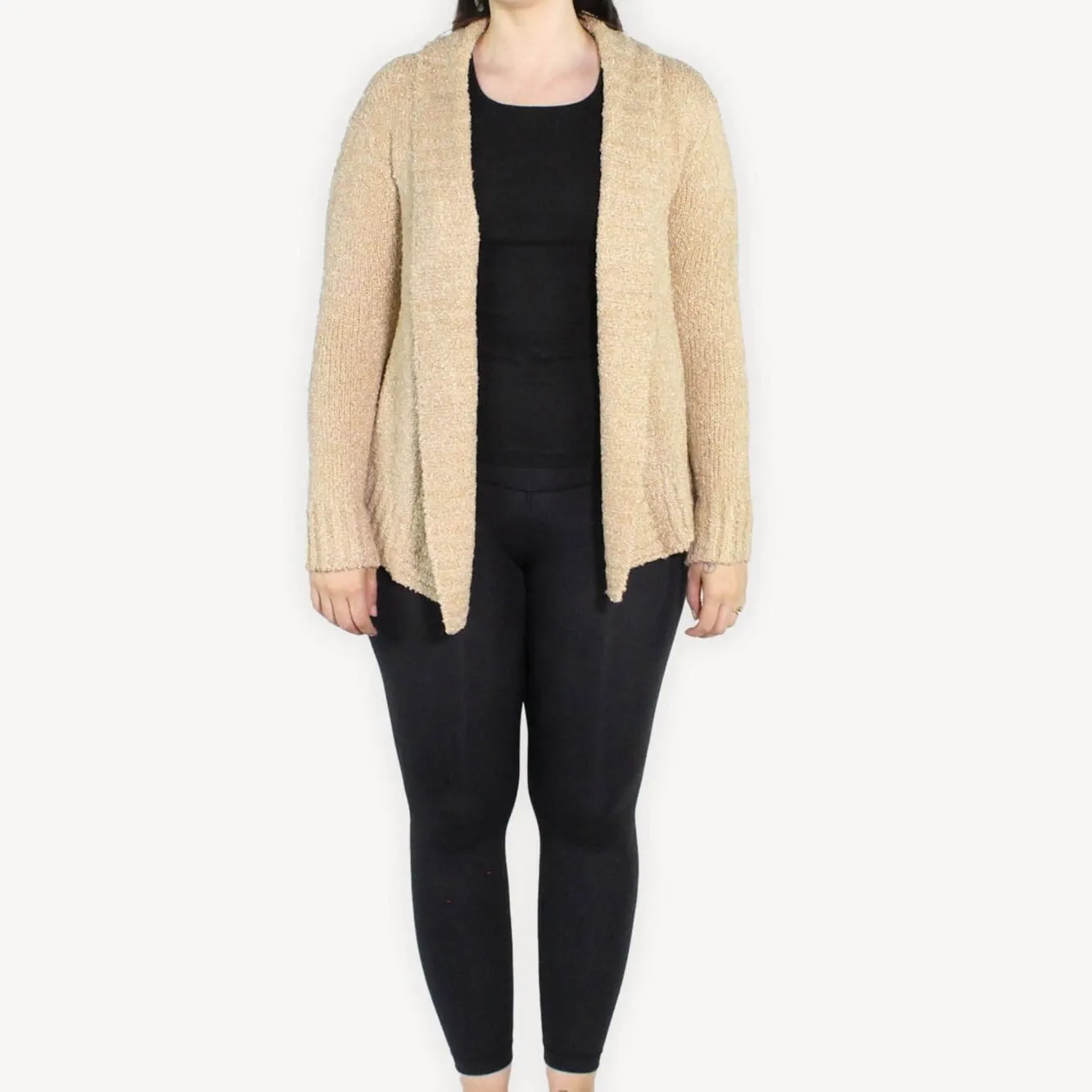 Pokoloko Cozy Ribbed Edge Cardigan