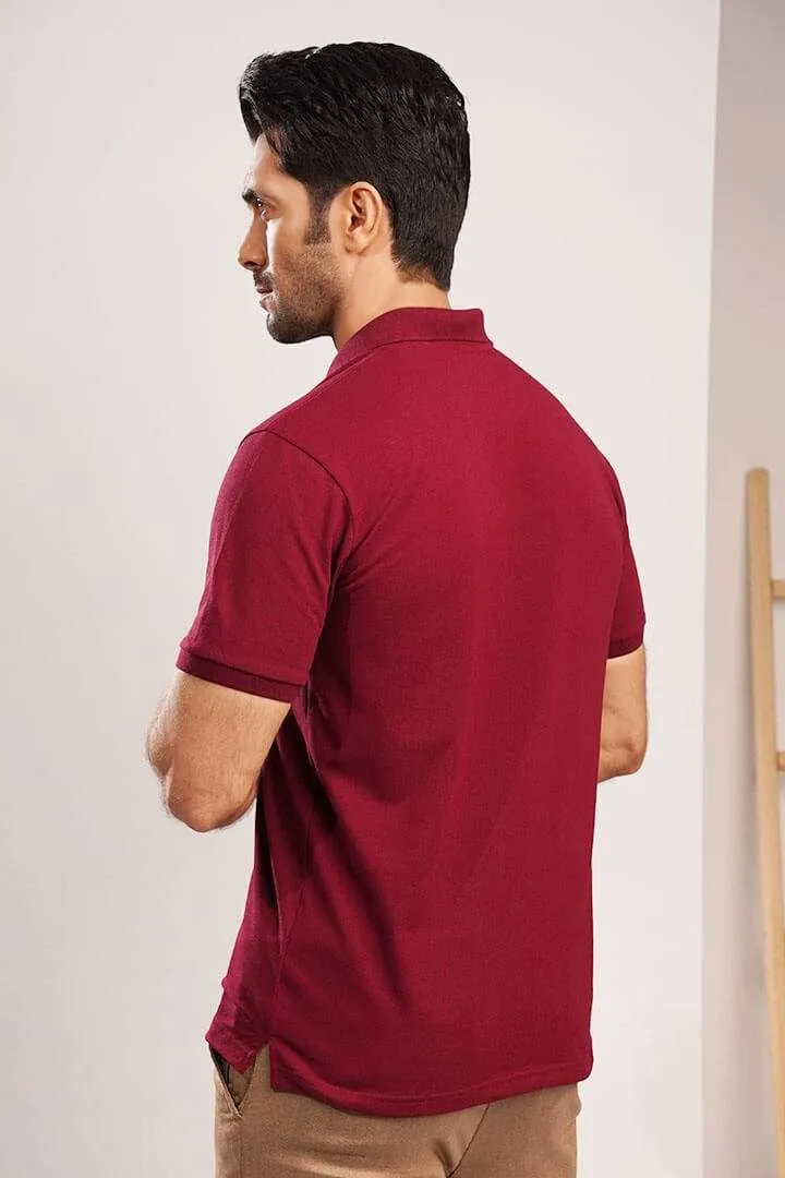 Polo Shirt - Maroon