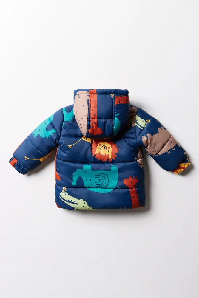 Puffer Jacket Navy