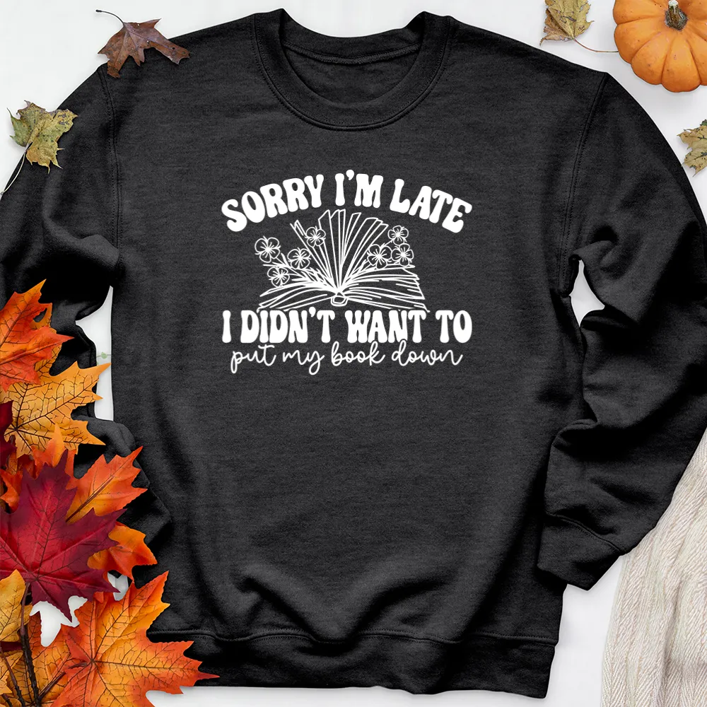 put my book down premium crewneck sweatshirt