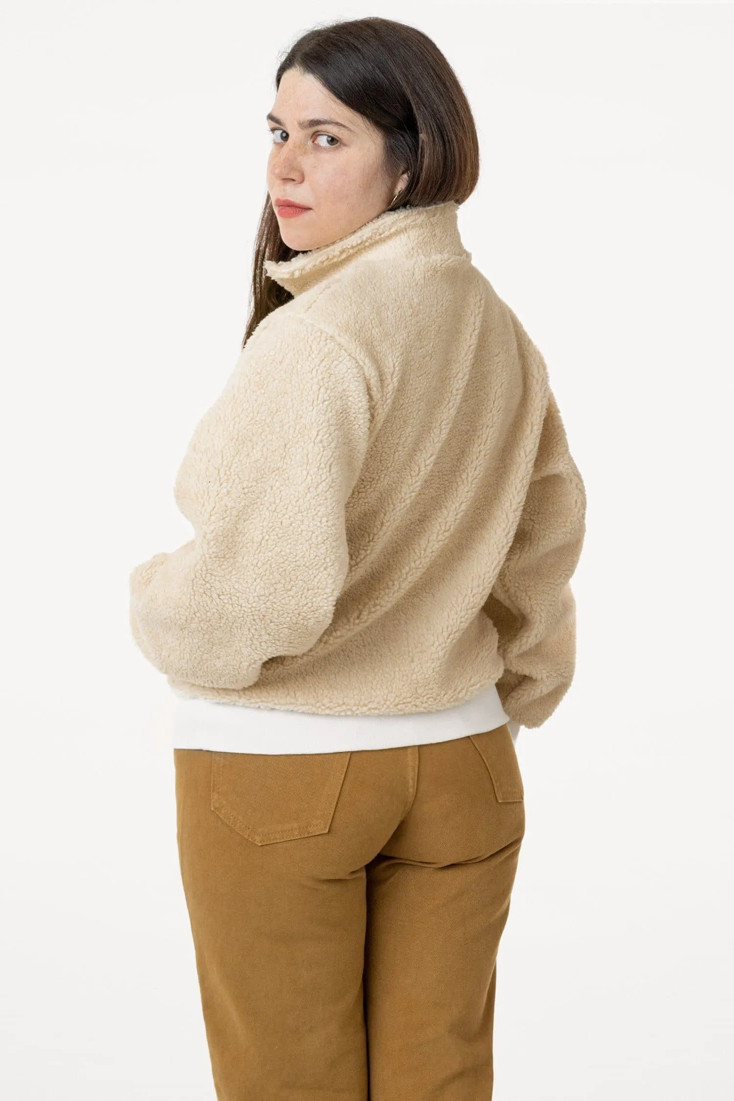 SHR408 - Half Zip Sherpa Pullover