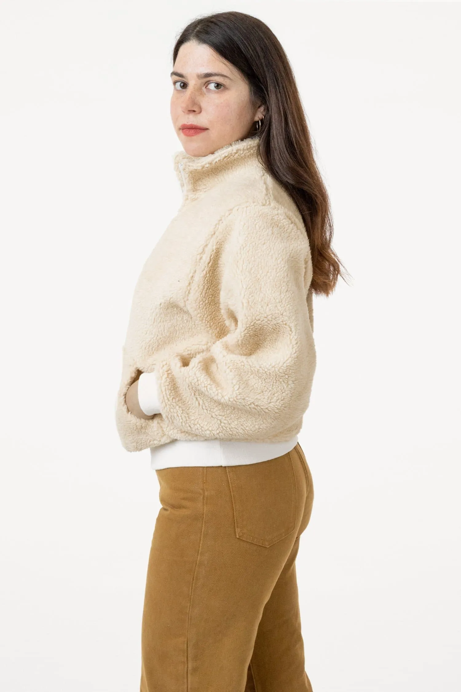 SHR408 - Half Zip Sherpa Pullover