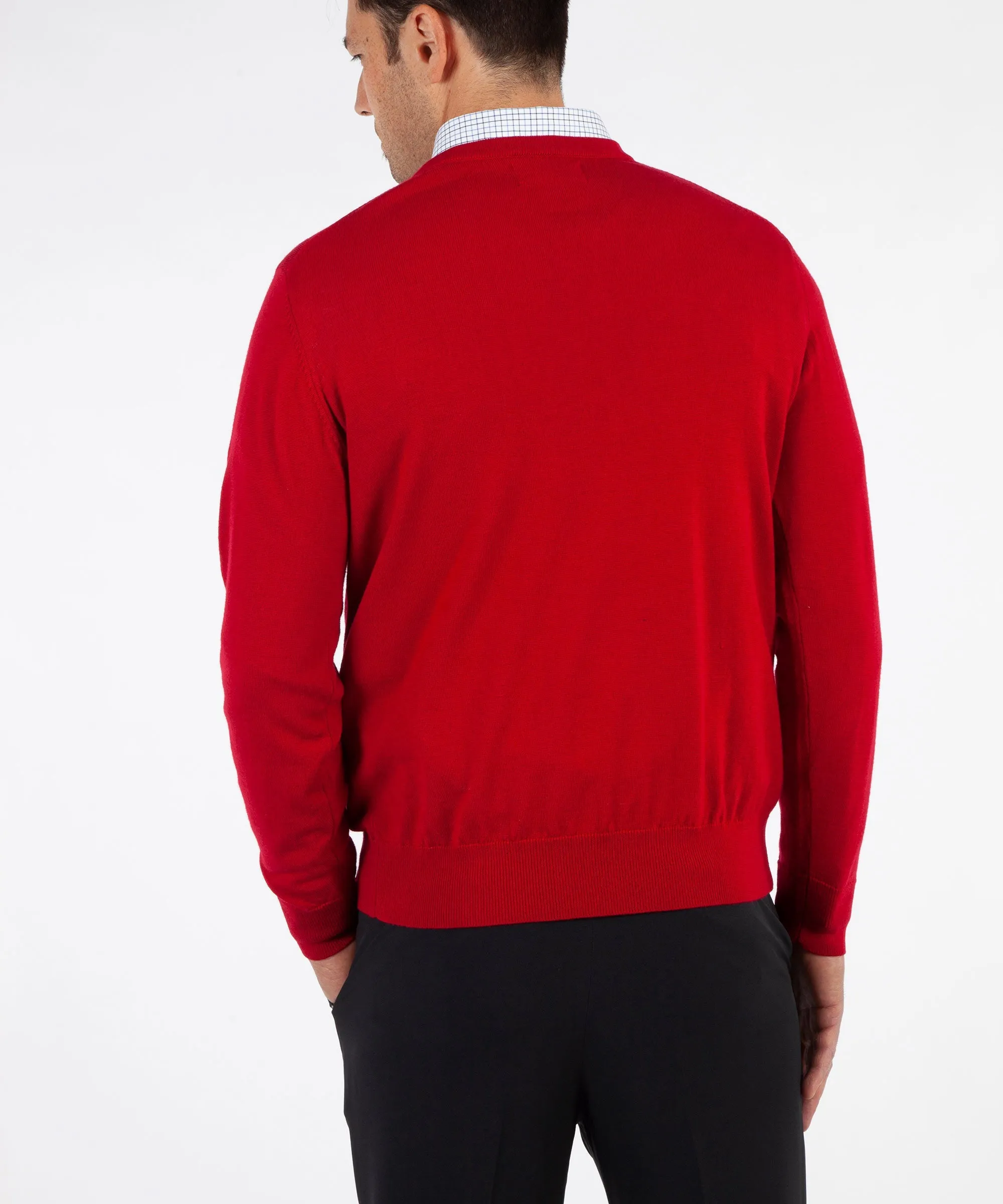 Signature 100% Merino Wool V-Neck Sweater