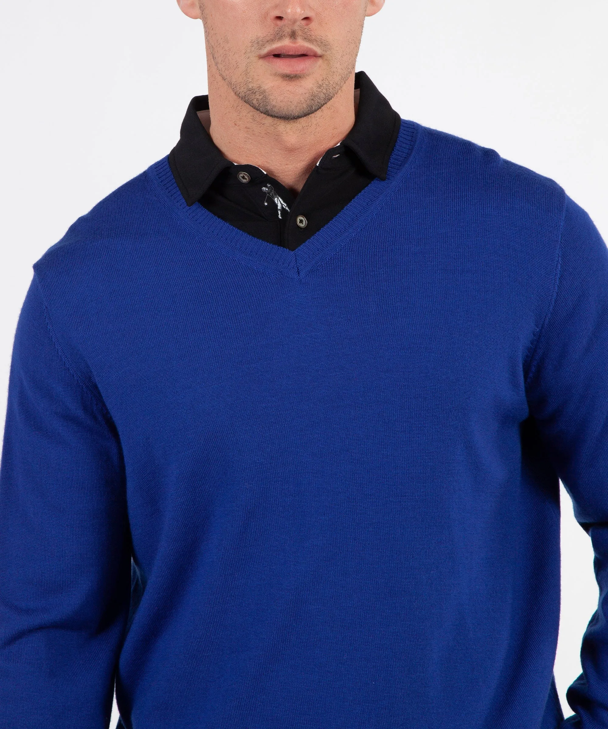 Signature 100% Merino Wool V-Neck Sweater