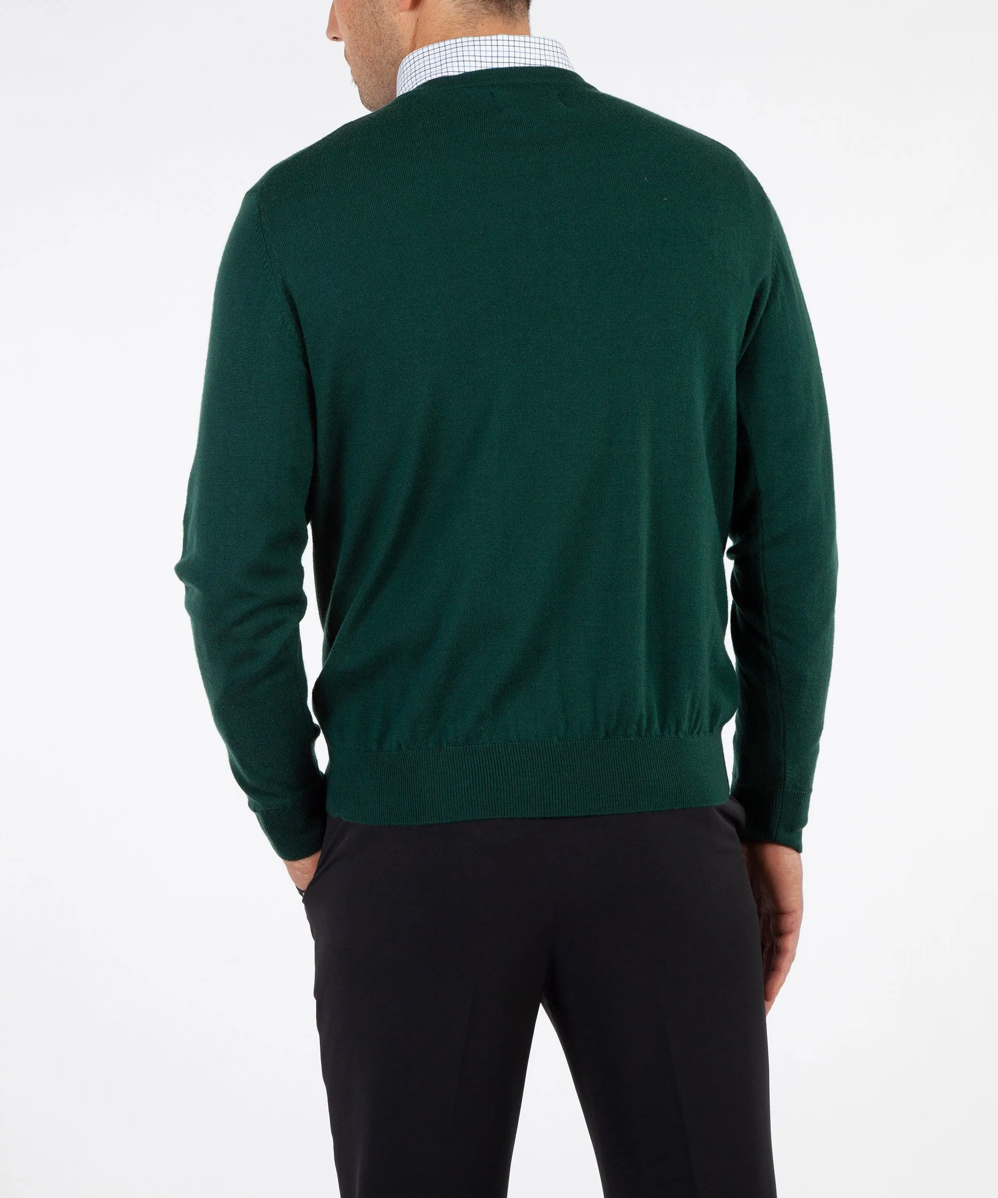 Signature 100% Merino Wool V-Neck Sweater