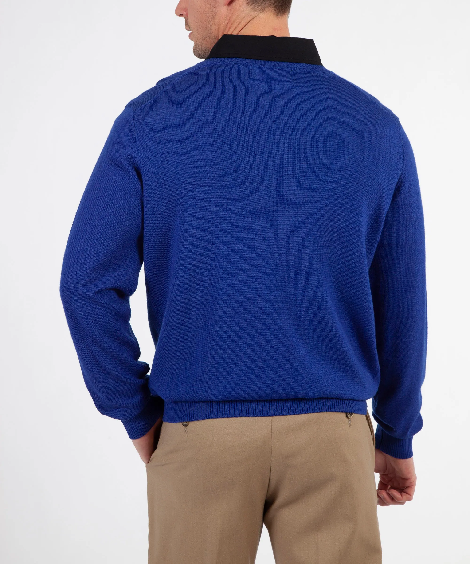 Signature 100% Merino Wool V-Neck Sweater