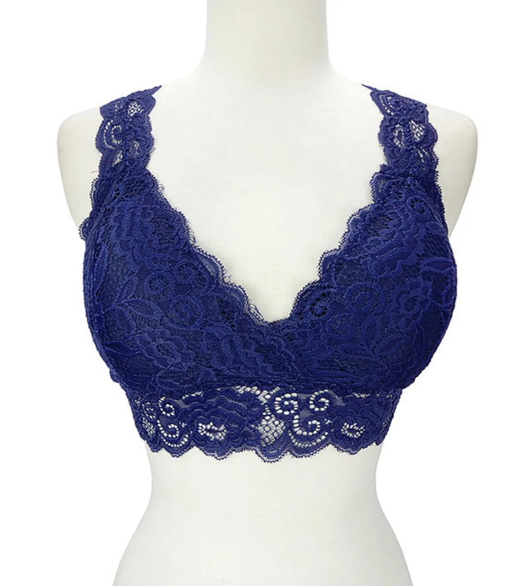 Soft Lace Racerback Bralette