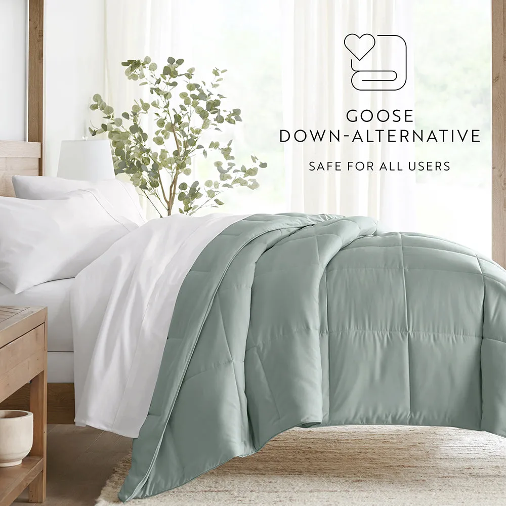 Solid Down-Alternative Comforter (Sale)