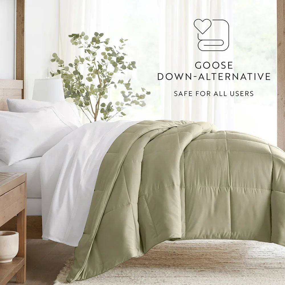 Solid Down-Alternative Comforter (Sale)