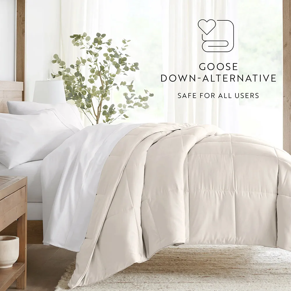 Solid Down-Alternative Comforter (Sale)