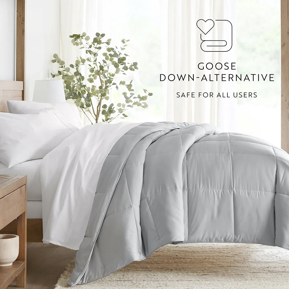 Solid Down-Alternative Comforter (Sale)