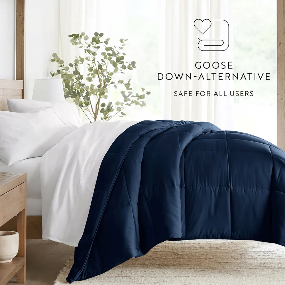 Solid Down-Alternative Comforter (Sale)