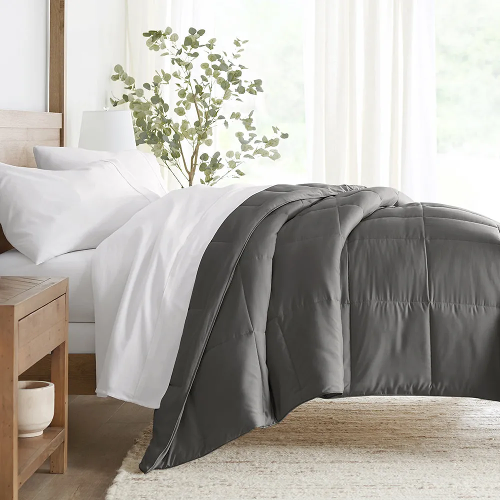 Solid Down-Alternative Comforter (Sale)