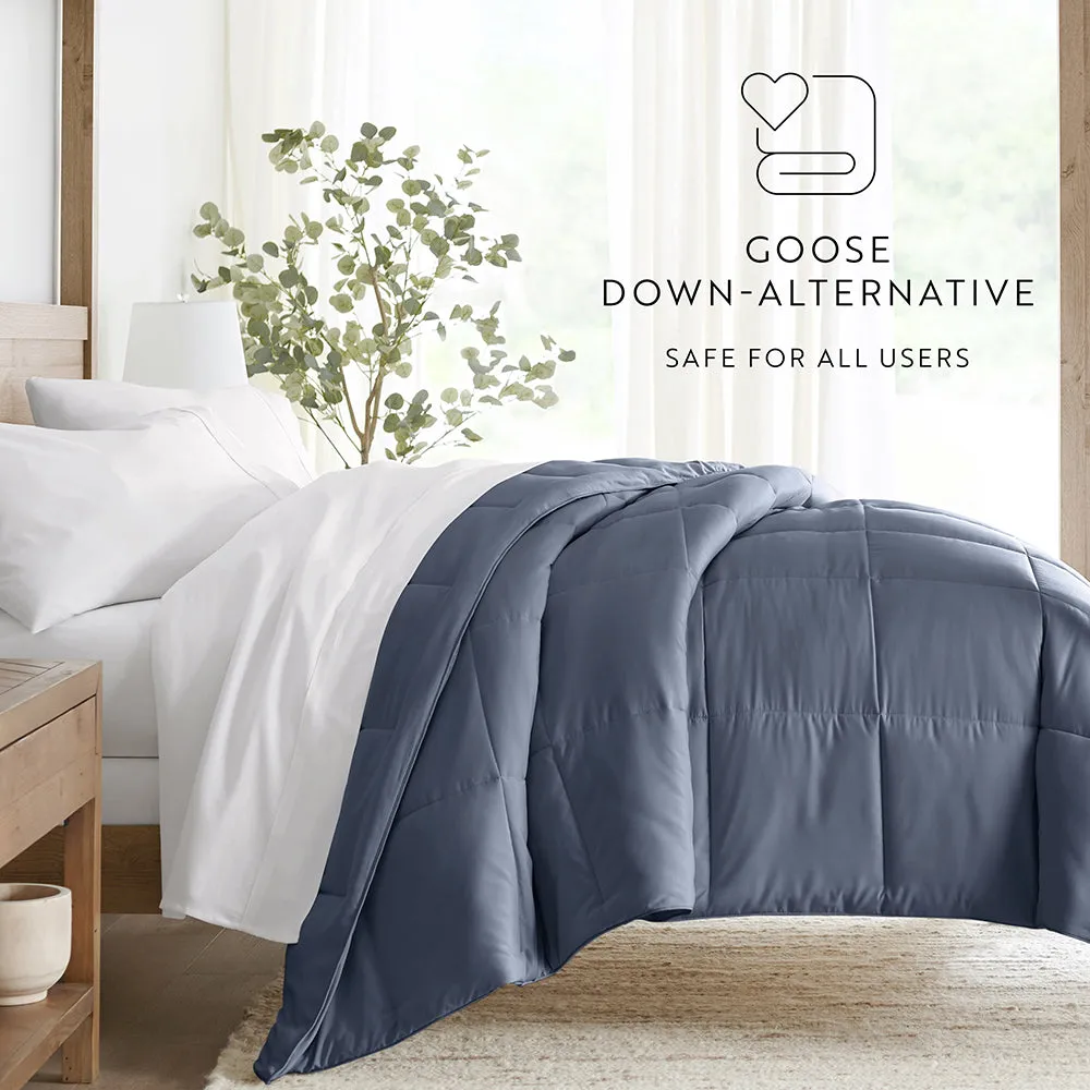 Solid Down-Alternative Comforter (Sale)