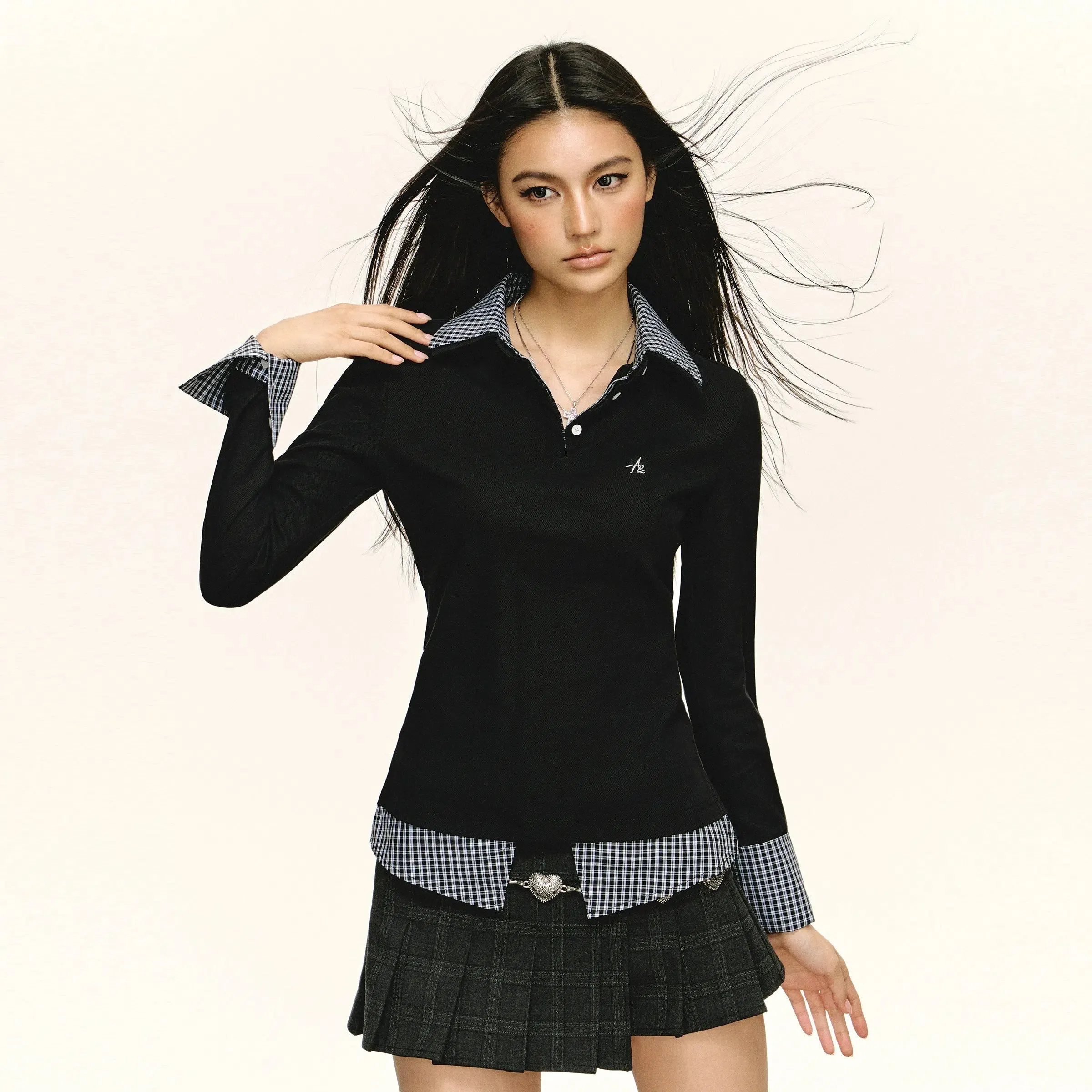 Stylish Long-Sleeve Turtleneck