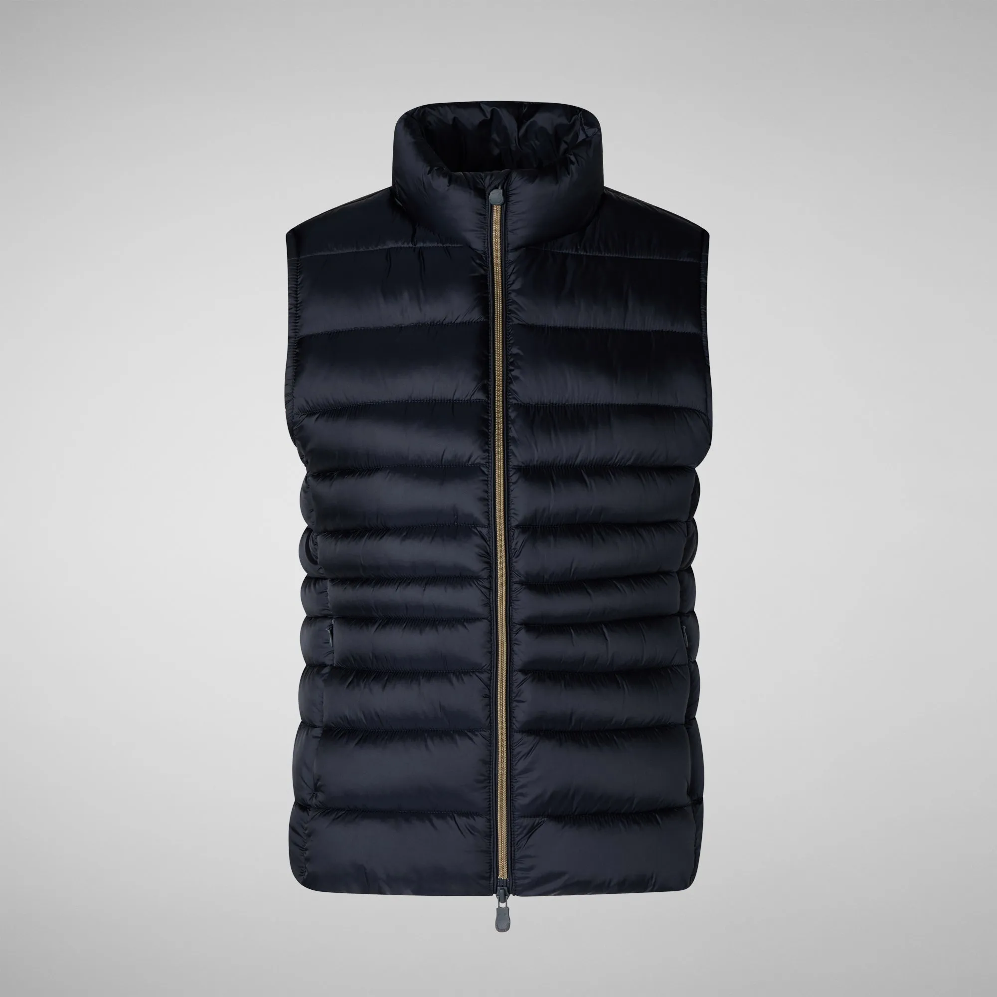 Women's Animal free Puffer Vest Lynn in blue black