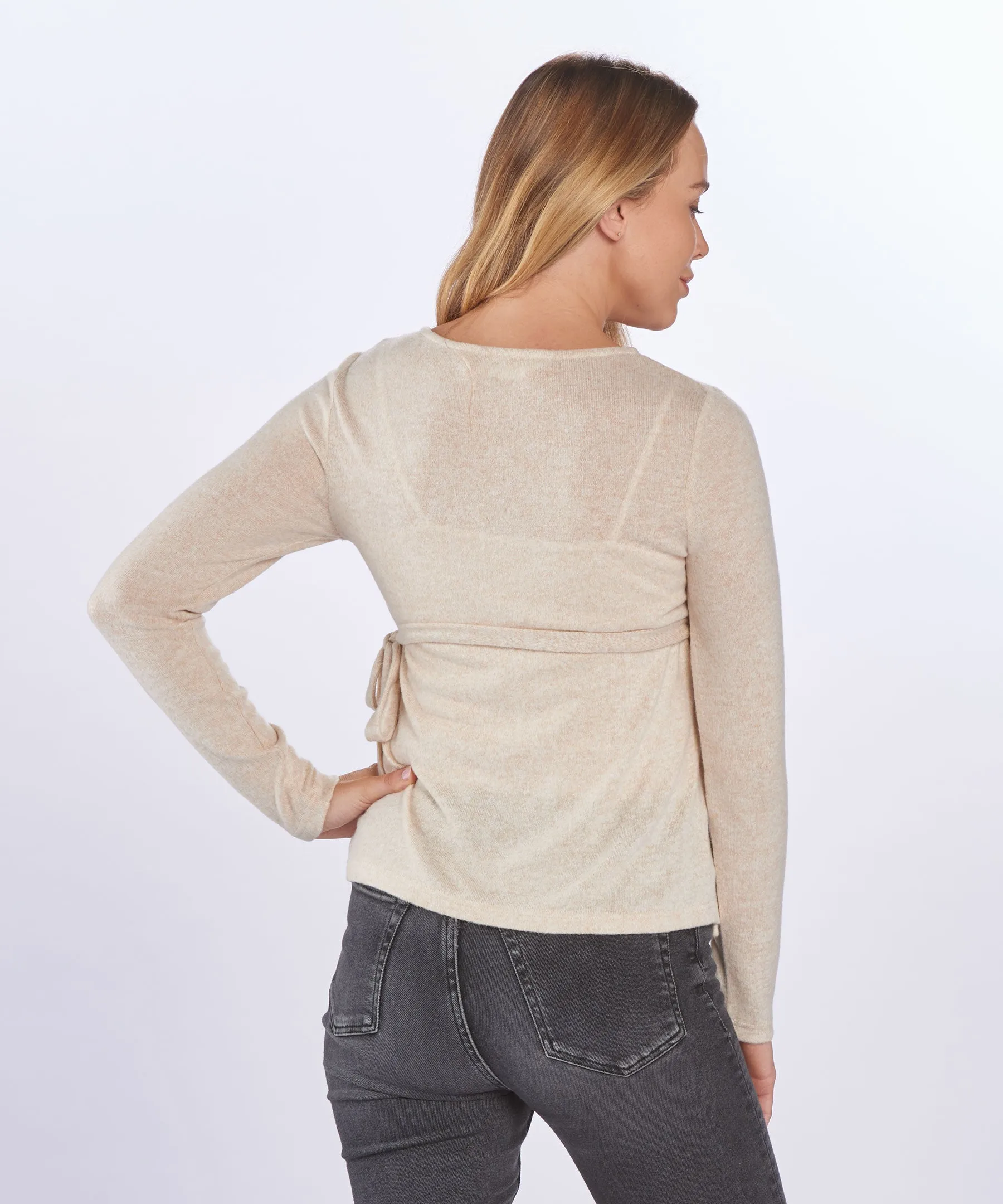 Women's Cuddle Soft Wrap Top