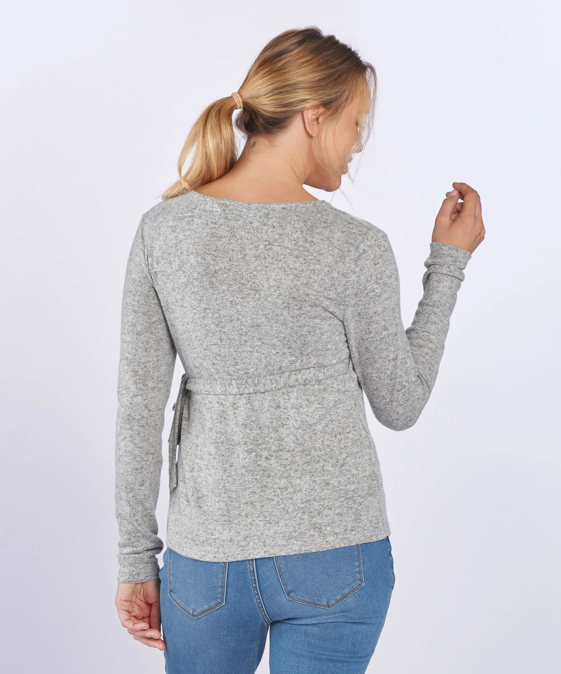 Women's Cuddle Soft Wrap Top