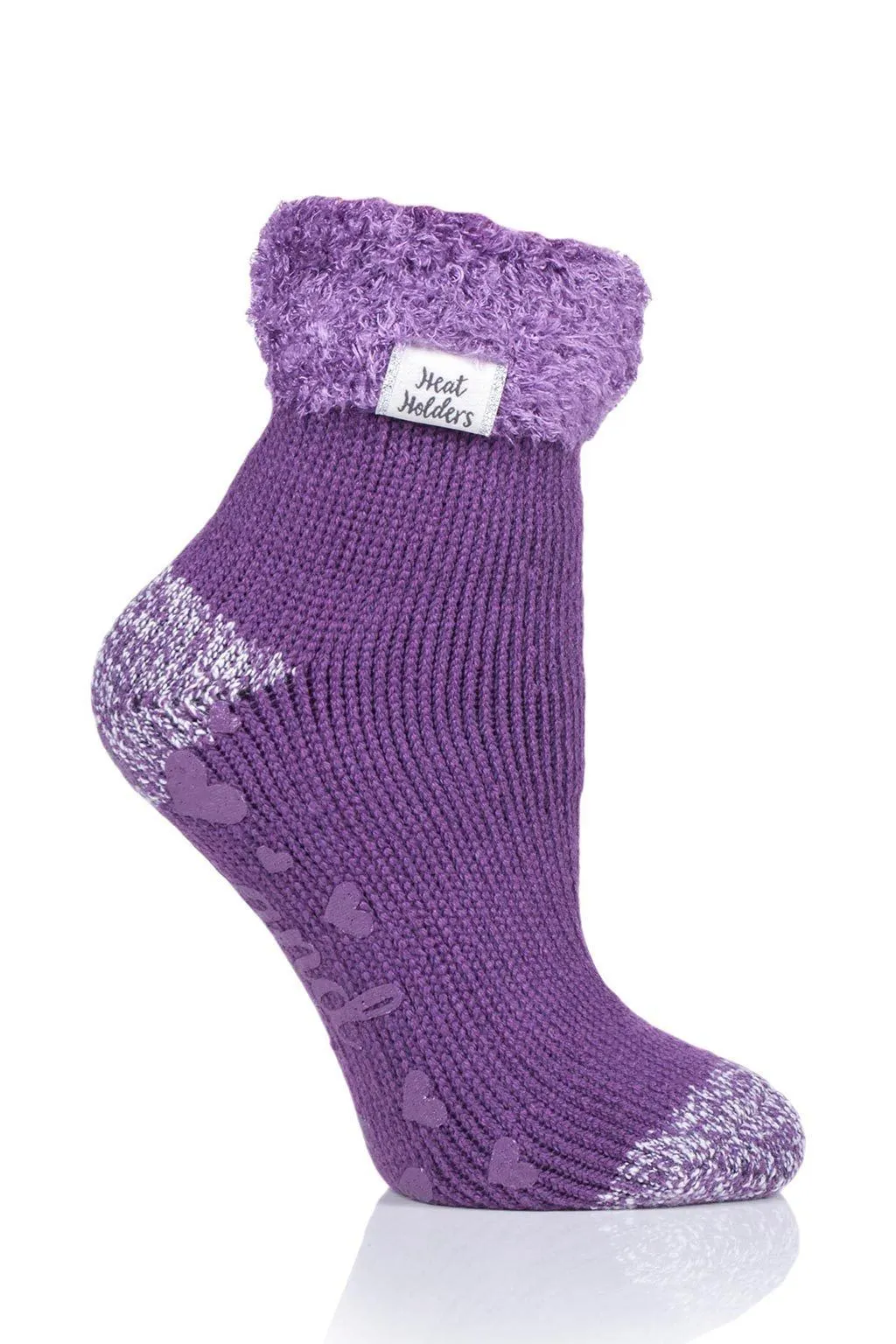 Women's Feather Cuff Lounge Socks