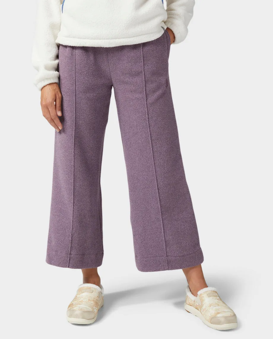 Women's Turpin Fleece Wide Crop Pant