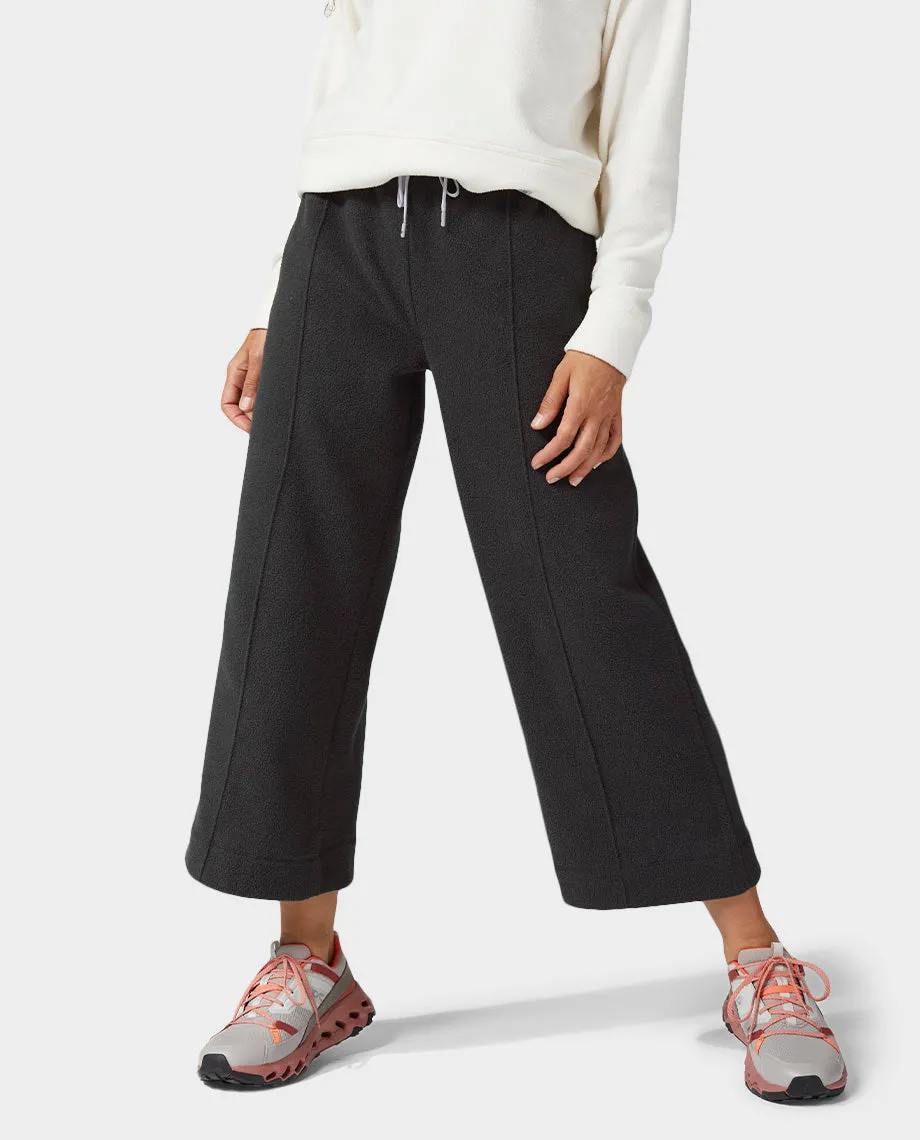 Women's Turpin Fleece Wide Crop Pant