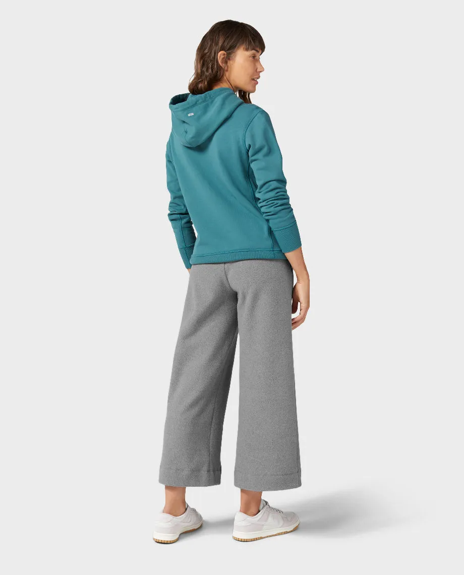 Women's Turpin Fleece Wide Crop Pant