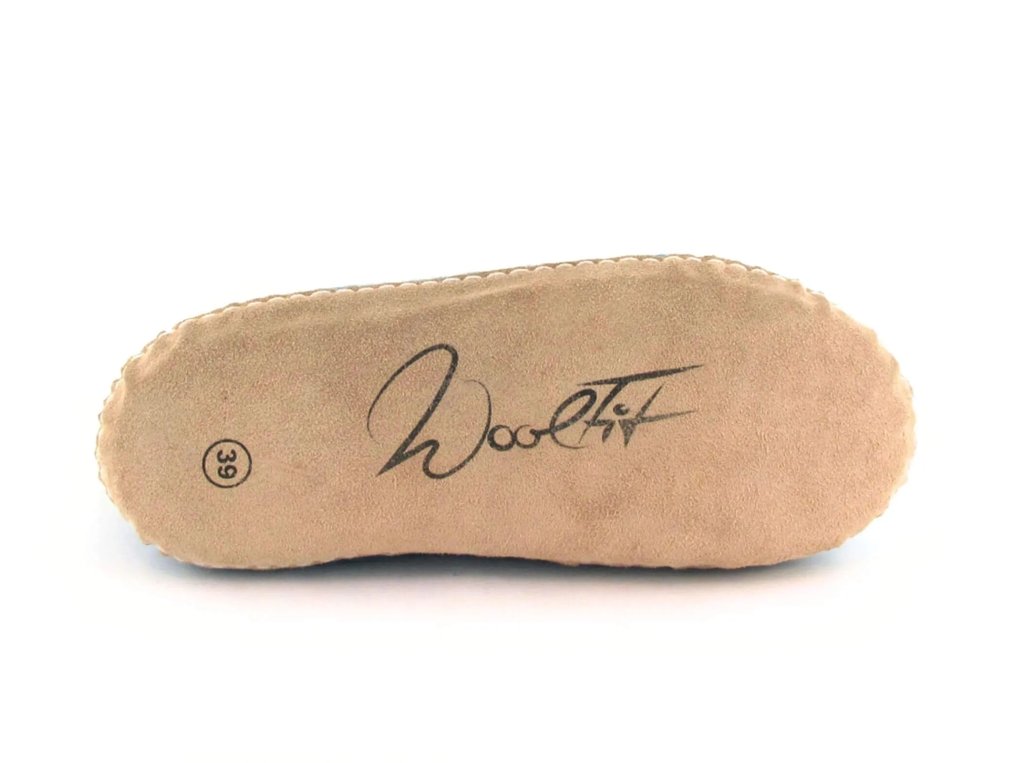 WoolFit Yeti | Felt Slipper Boots with Footbed & Leather Sole